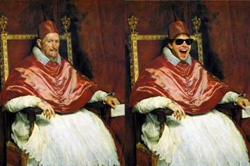 Hilarious Images Of Celebrities Photoshopped Into Renaissance Paintings image 1