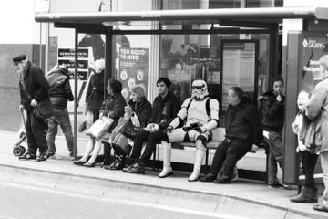 Star Wars characters in unexpected places photo 1