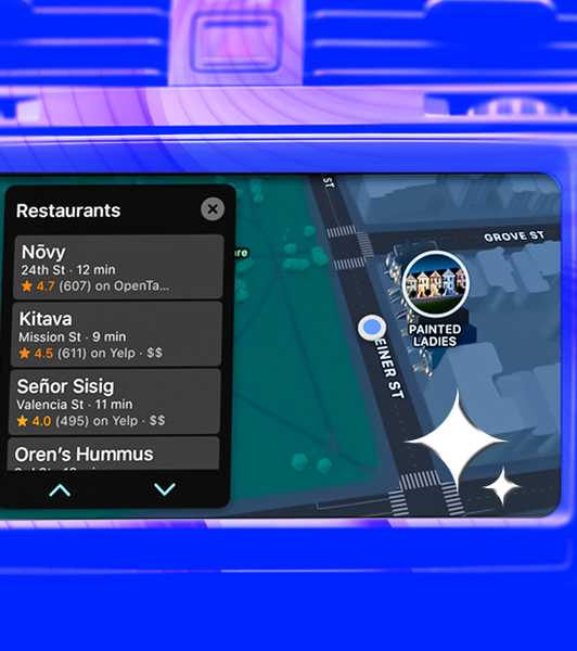 A rendering of Gemini in the car. 