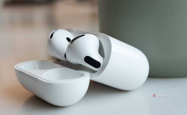 A side view of the AirPods 4