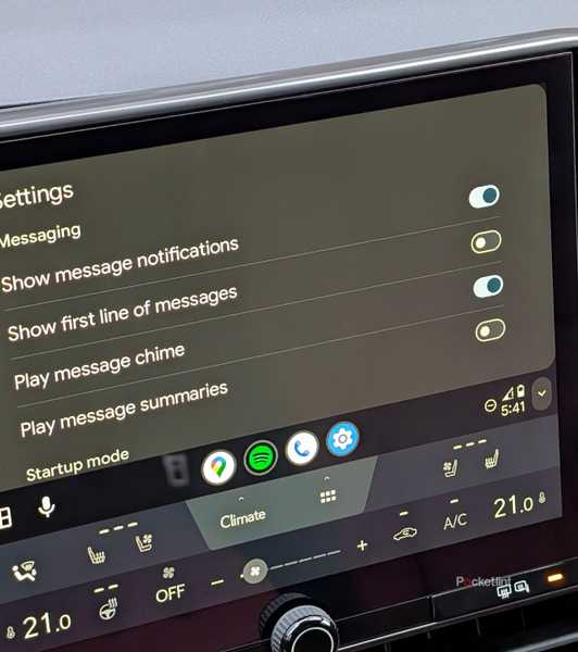 Android Auto Settings