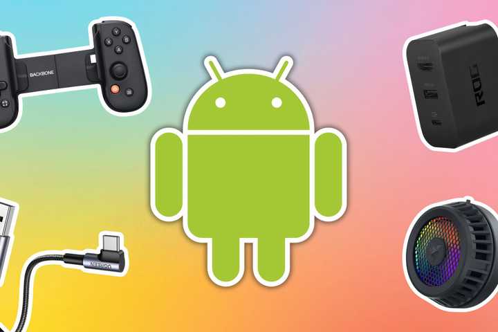 Android phone accessories for handheld console gaming hero image