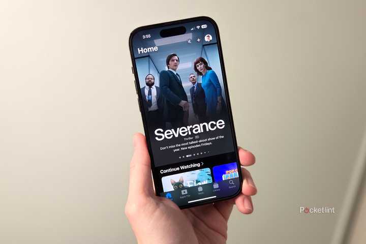 Apple TV app on iPhone.