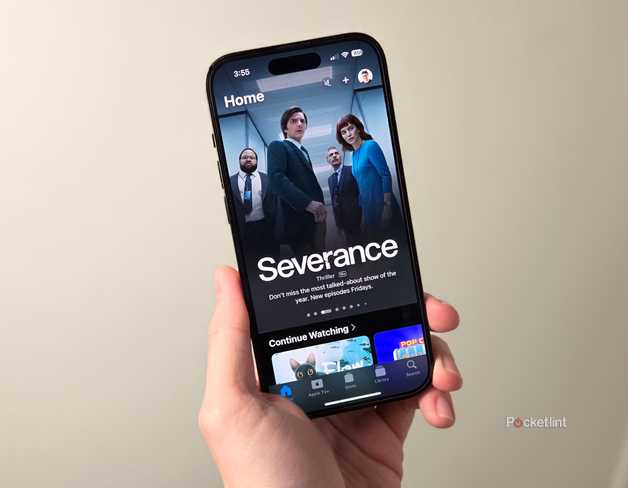 Apple TV app on iPhone.