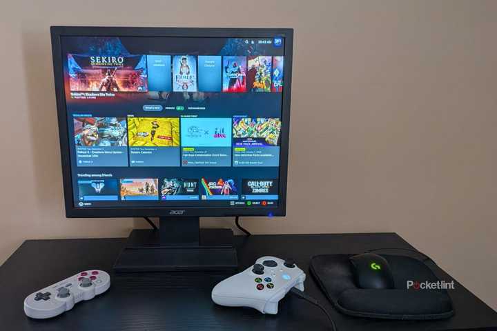 Brazzite on a desktop 