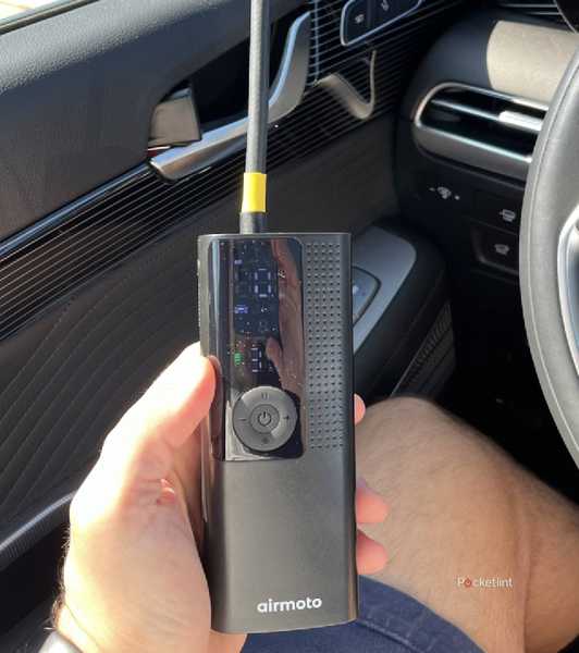 The Airmoto Smart Air Pump assembled