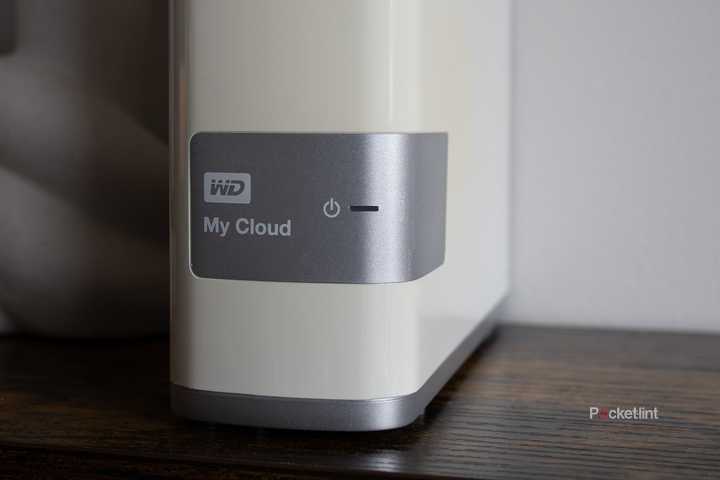 Cloud Storage WD My Cloud on a table 