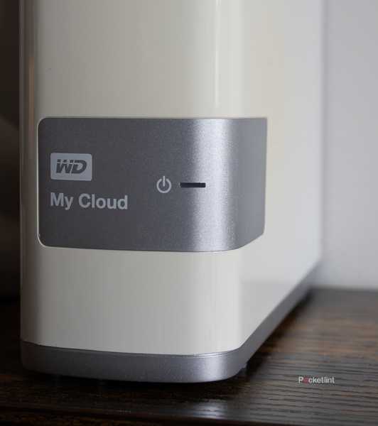 Cloud Storage WD My Cloud on a table 