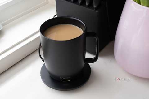 Ember Mug 2 beside a window 