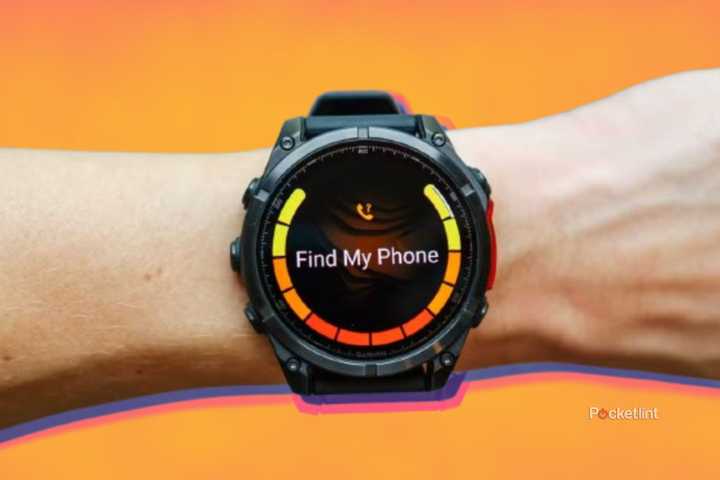 Find my phone on a Garmin watch