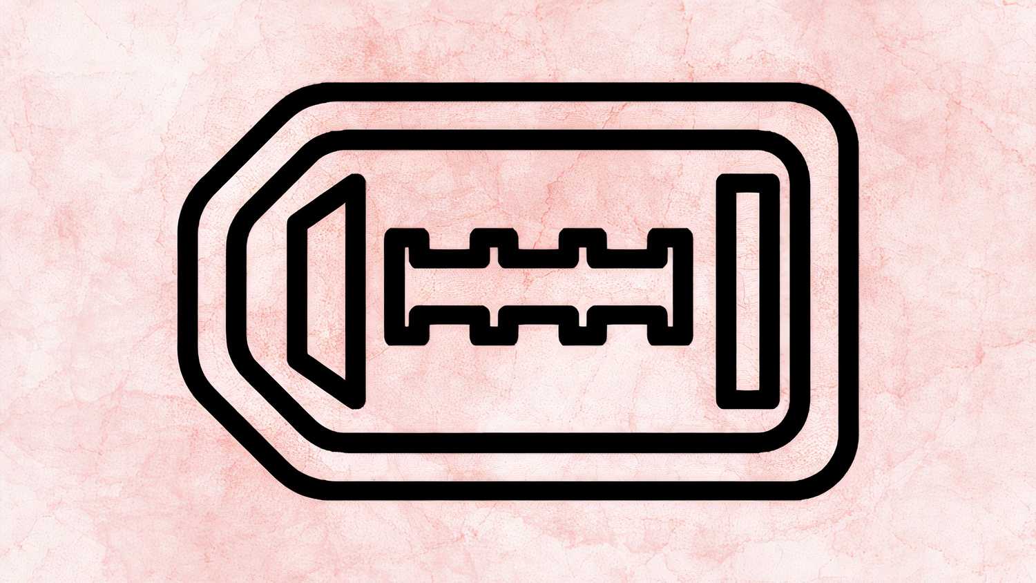 FireWire 400 port glyph