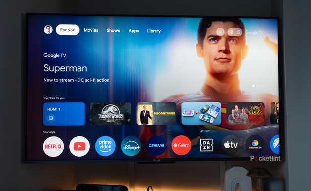 A Hisense TV running Google TV.