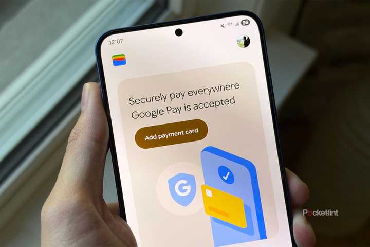 Google Wallet app on Galaxy S25 Plus.