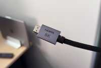 HDMI 2.1 cable with 8K written on it.
