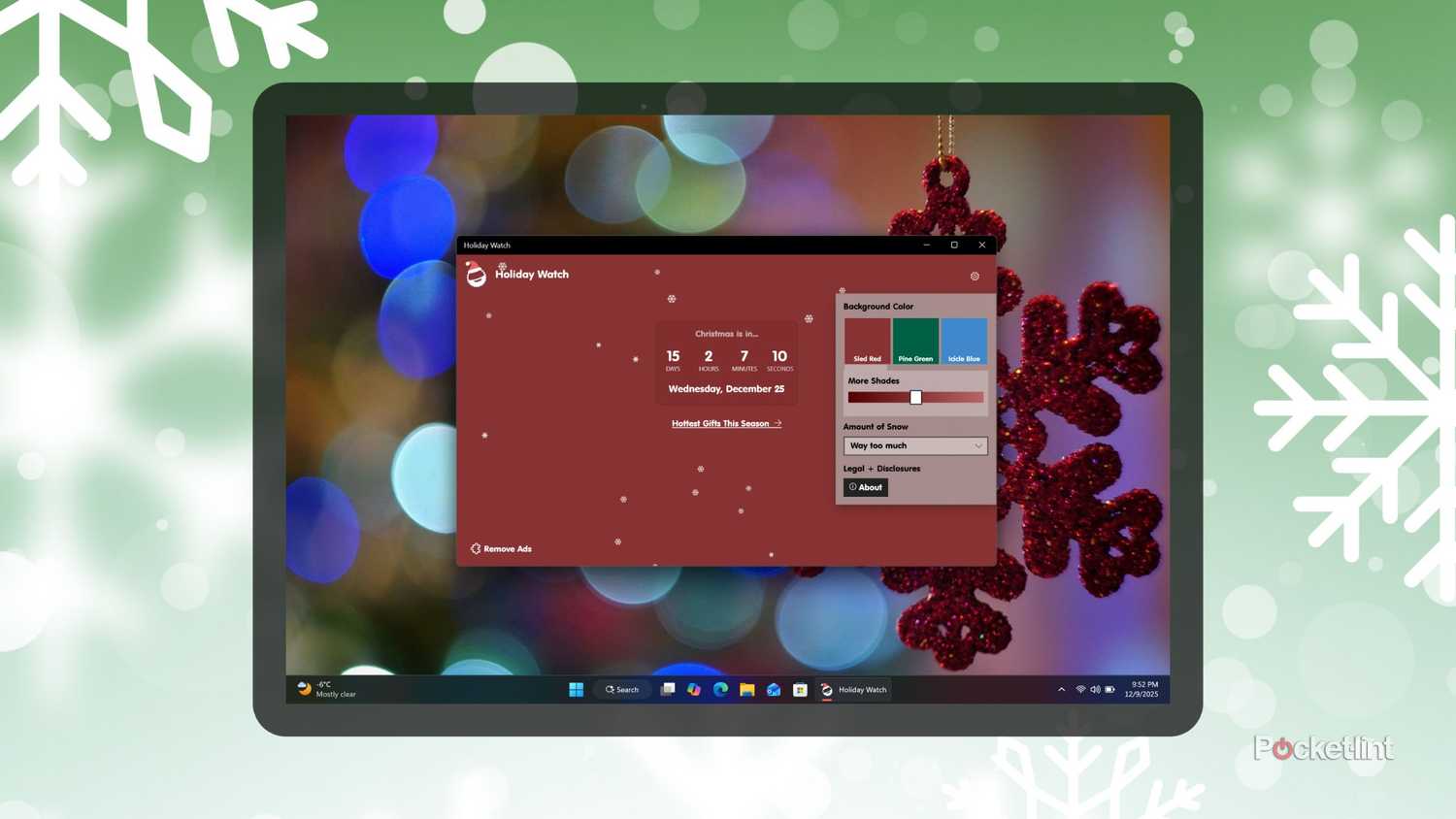 Holiday Watch screenshot