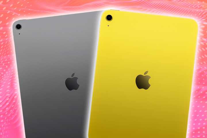 The 2025 models of the iPad and iPad Air.