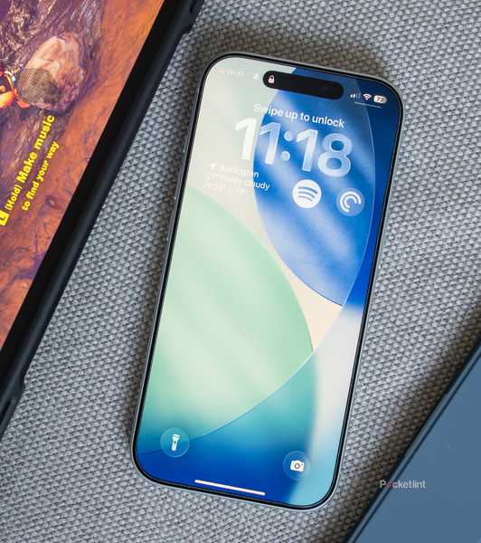 An iPhone 17 Pro with iOS 26.