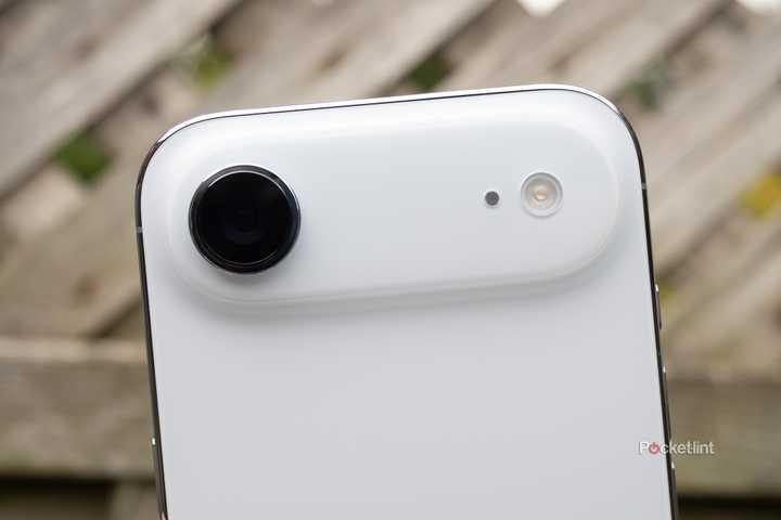 The iPhone Air's rear camera. 