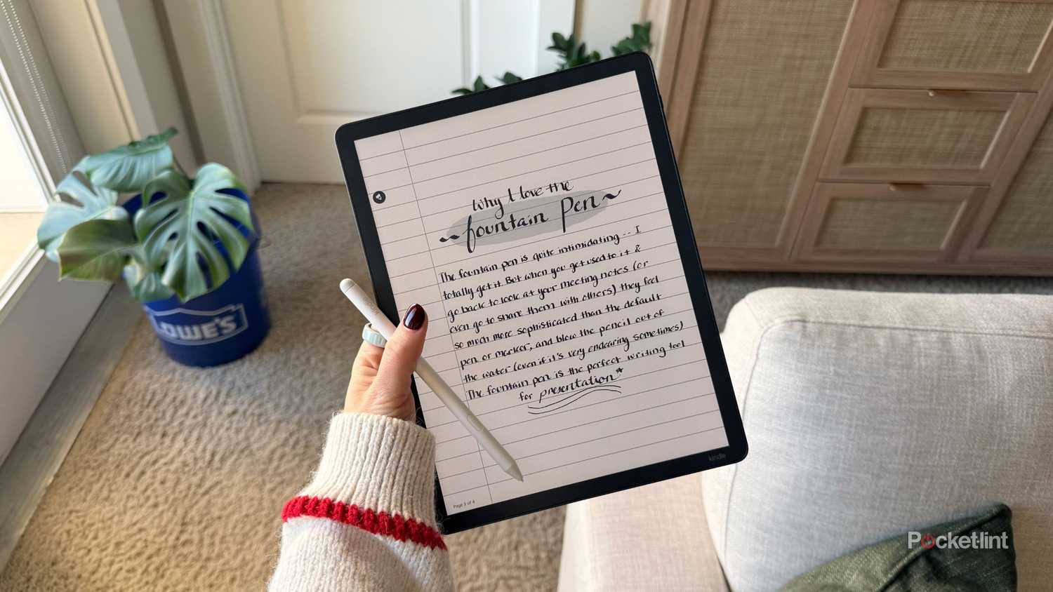 A note on the Kindle Scribe Colorsoft. 