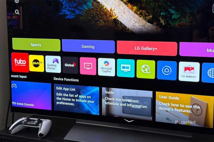 Microsoft Copilot on LG Smart TV.