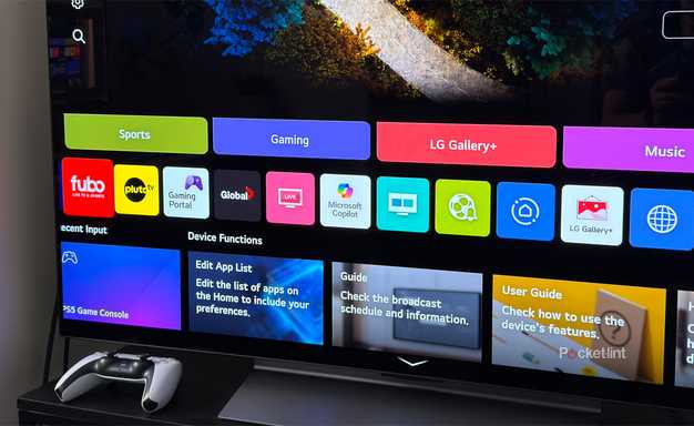 Microsoft Copilot on LG Smart TV.
