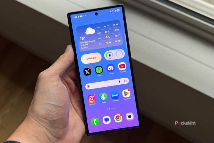 One UI 8 on Galaxy Z Fold 7.
