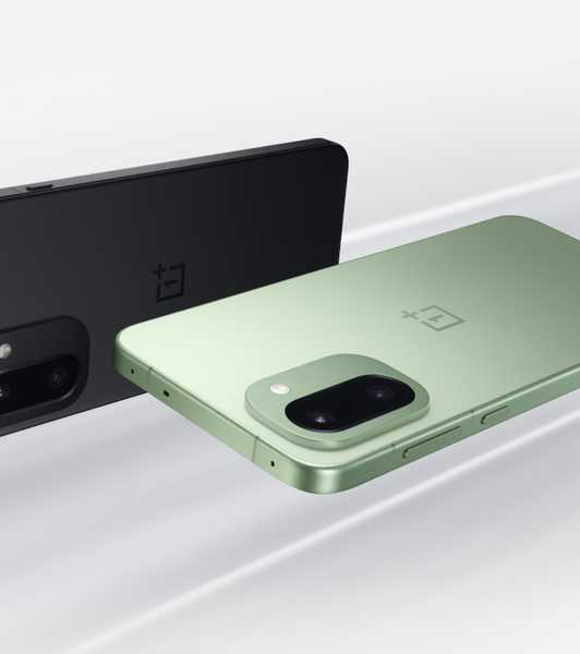 OnePlus 15R in black and green.