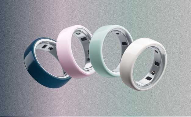 The four new Oura Ring 4 Ceramics. 