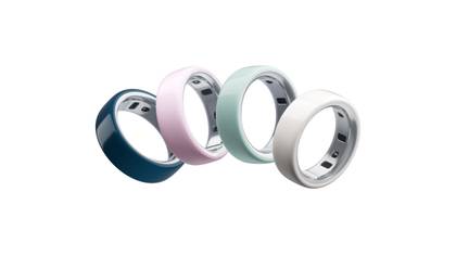 Oura Ring 4 Ceramics line. 