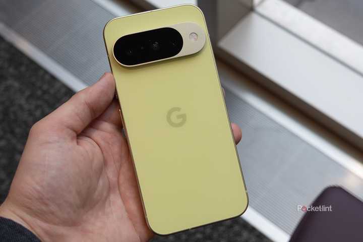 Holding the Pixel 10