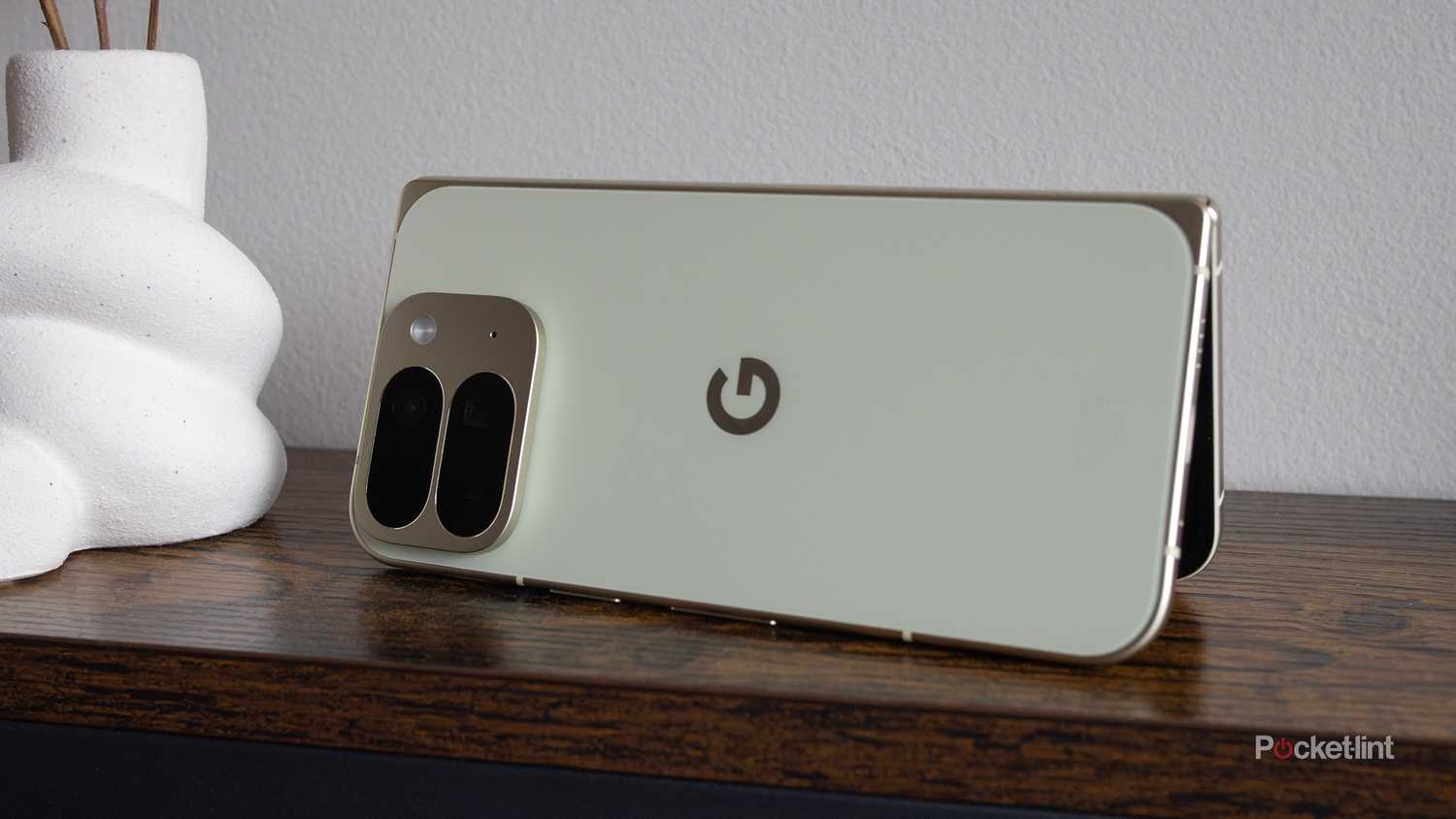 The side of the Pixel 10 Pro Fold