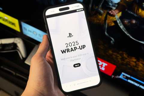 PlayStation 2025 Wrap-Up on iPhone.