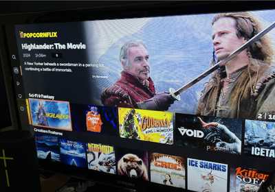 popcornflix main page