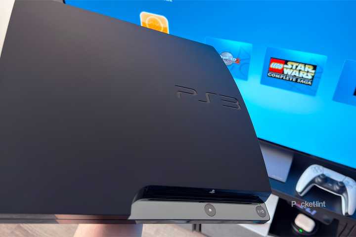 PS3 connected to OLED TV.