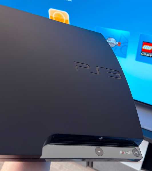 PS3 connected to OLED TV.