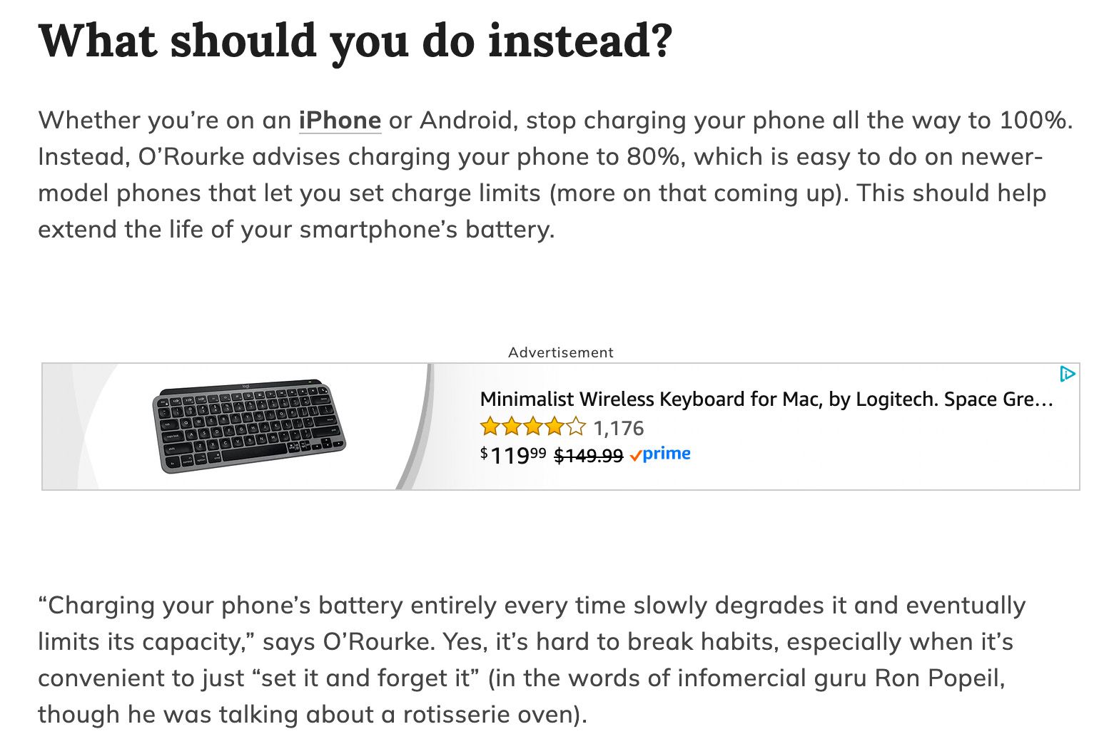 Editor-in-Chief Patrick O'Rourke Quoted in Reader's Digest Story