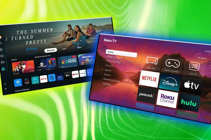 Roku TV versus a Samsung TV. 