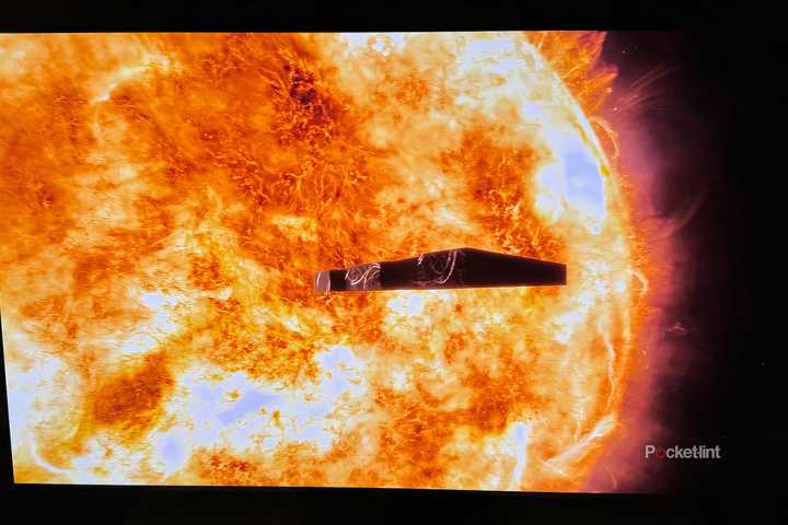 Eternals on Samsung S90F smart TV