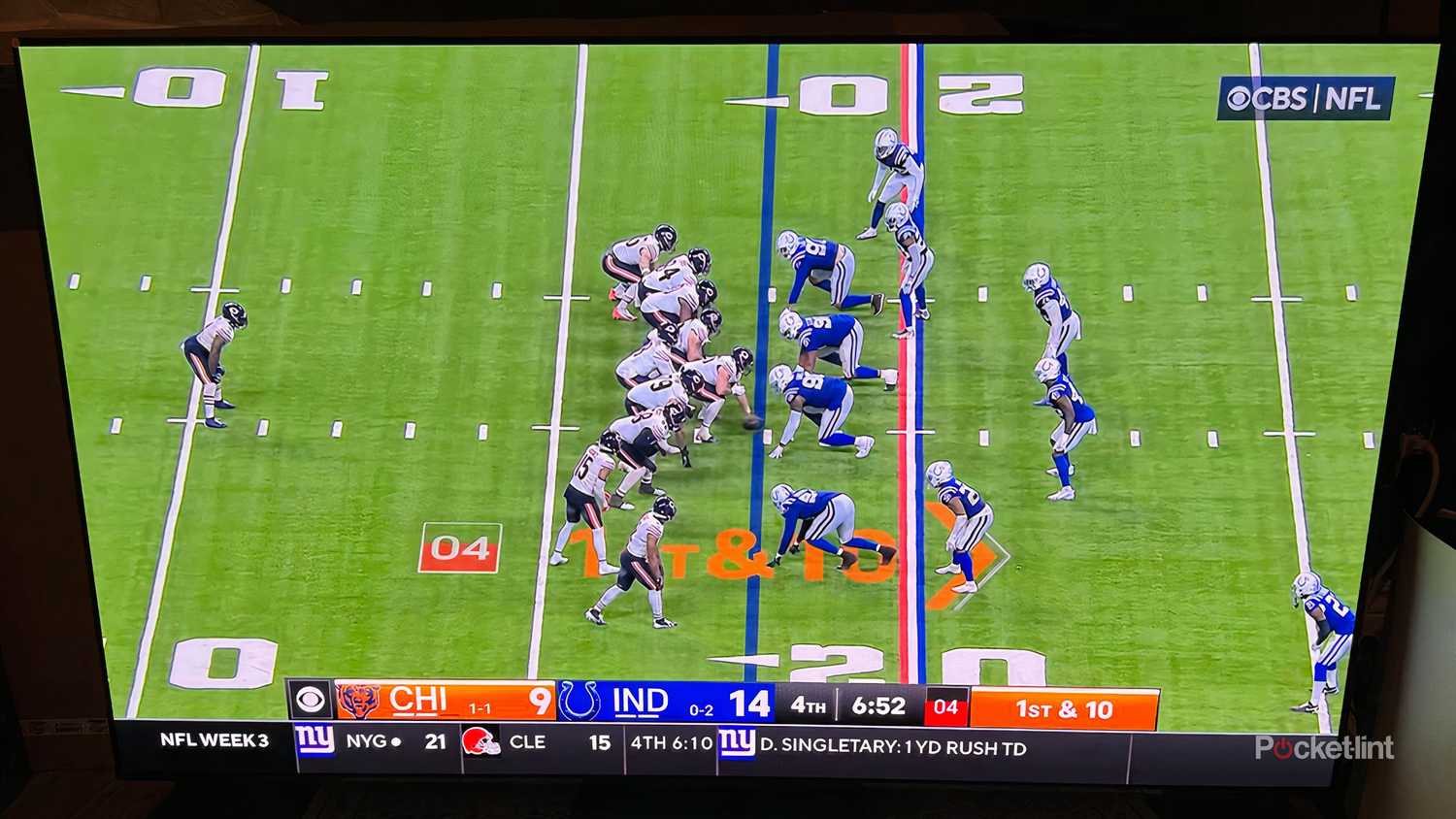 Sports on Samsung OLED S90F TV.