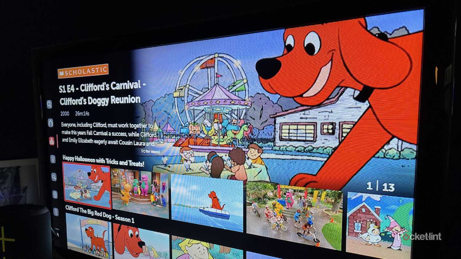 clifford the big red dog on scholastic