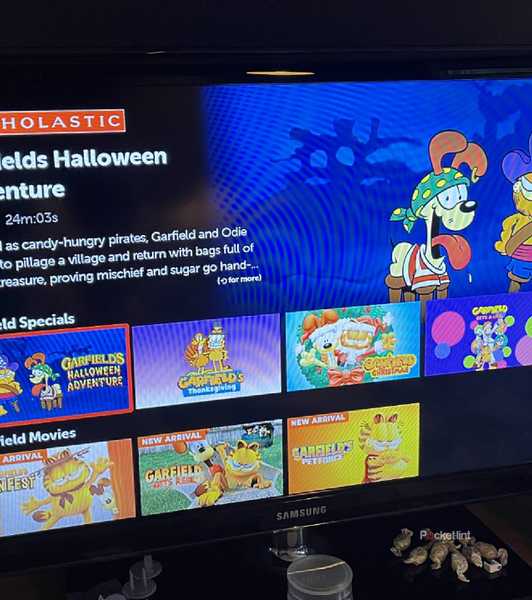 scholastic garfield page