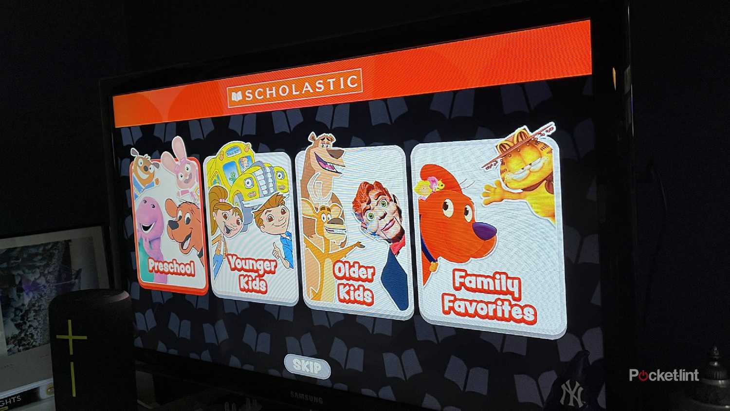 scholastic app intro page