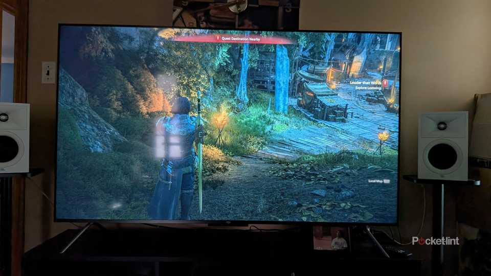 Final Fantasy XVI on Amazon Fire TV Omni QLED.