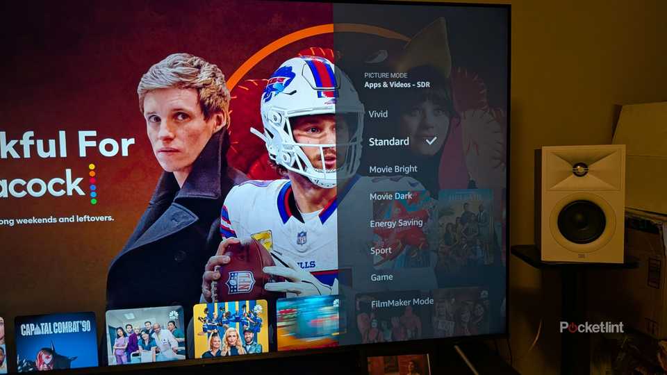 Amazon Fire TV Omni QLED picture settings.