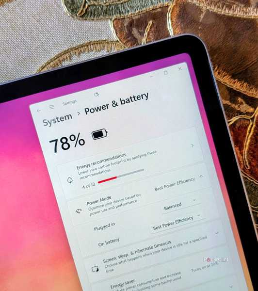 Windows 11 Power Mode settings