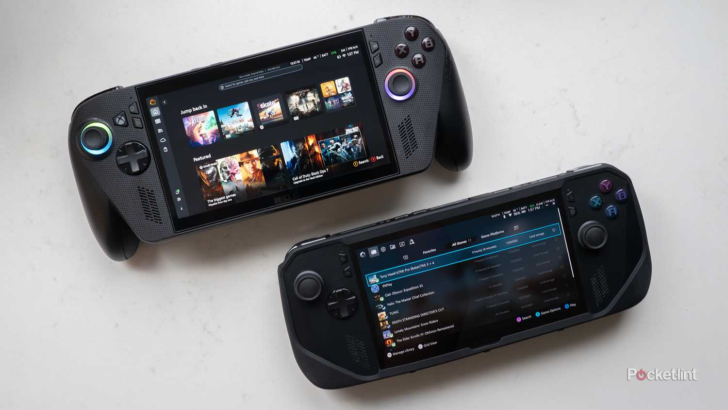 The Xbox Ally X sitting beside the Ally X