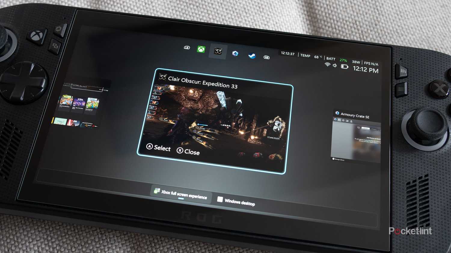 Multitasking on the Xbox Ally X 