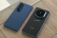 Galaxy Z Fold 7 and Huawei Mate X7 next to each other on a table