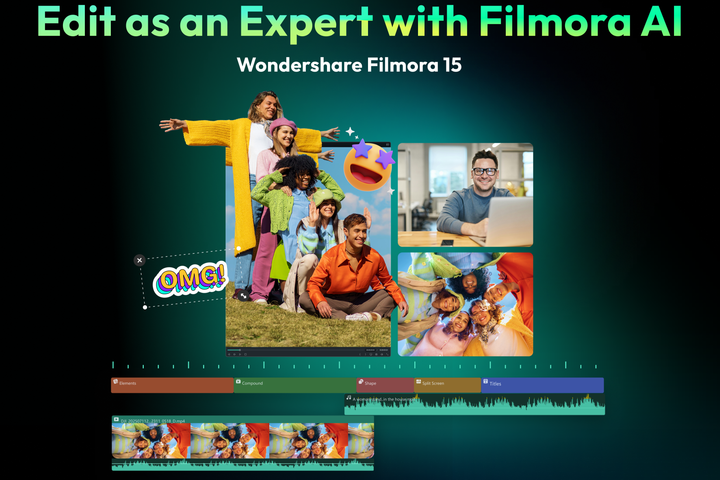 wondershare filmora collage-style featured image