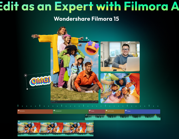 wondershare filmora collage-style featured image